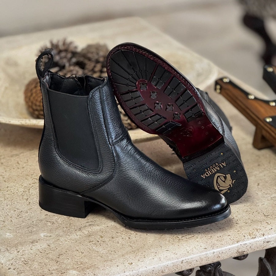 Giovanni Lorenzo Leather Boots