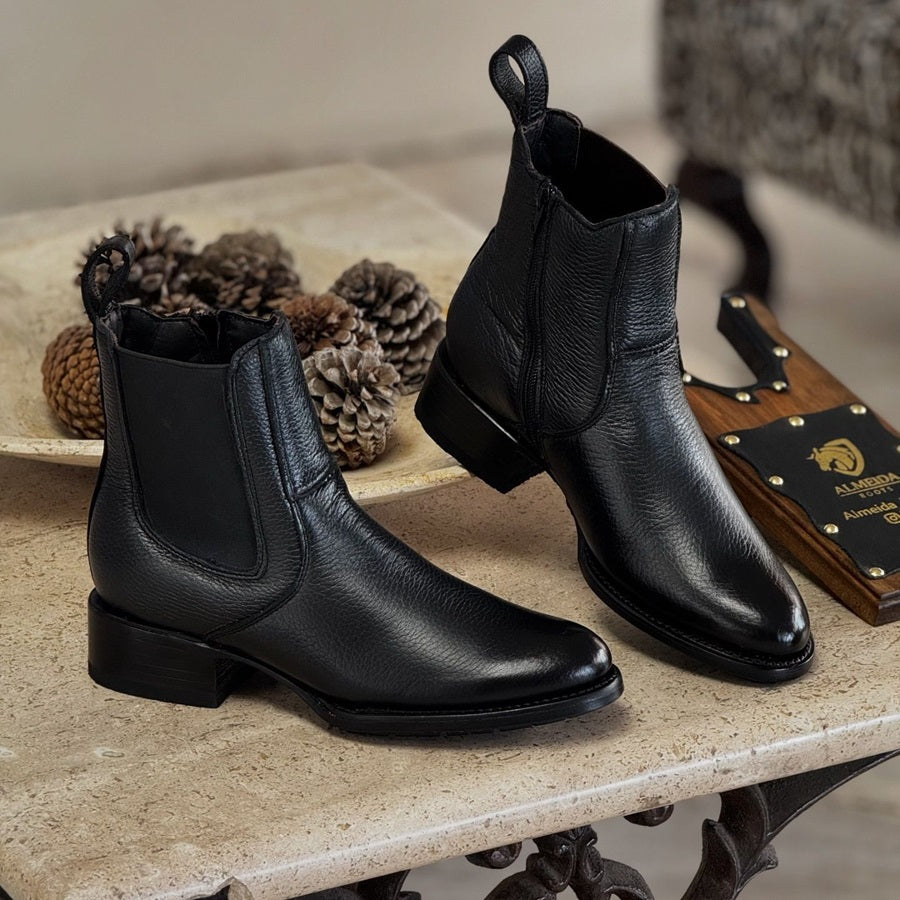 Giovanni Lorenzo Leather Boots