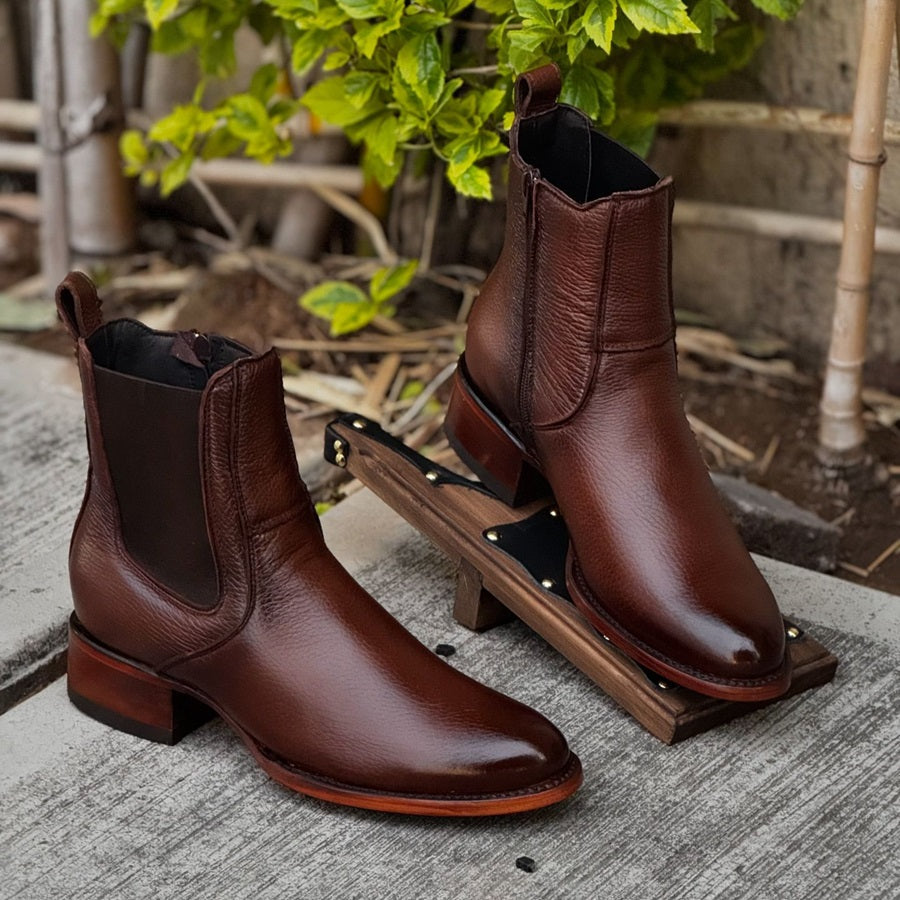 Giovanni Lorenzo Leather Boots