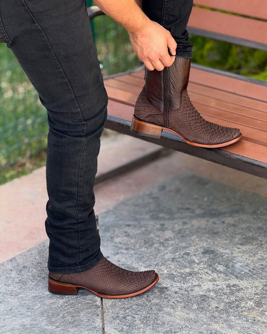 2024 Men's Crocodile Chelsea Boots