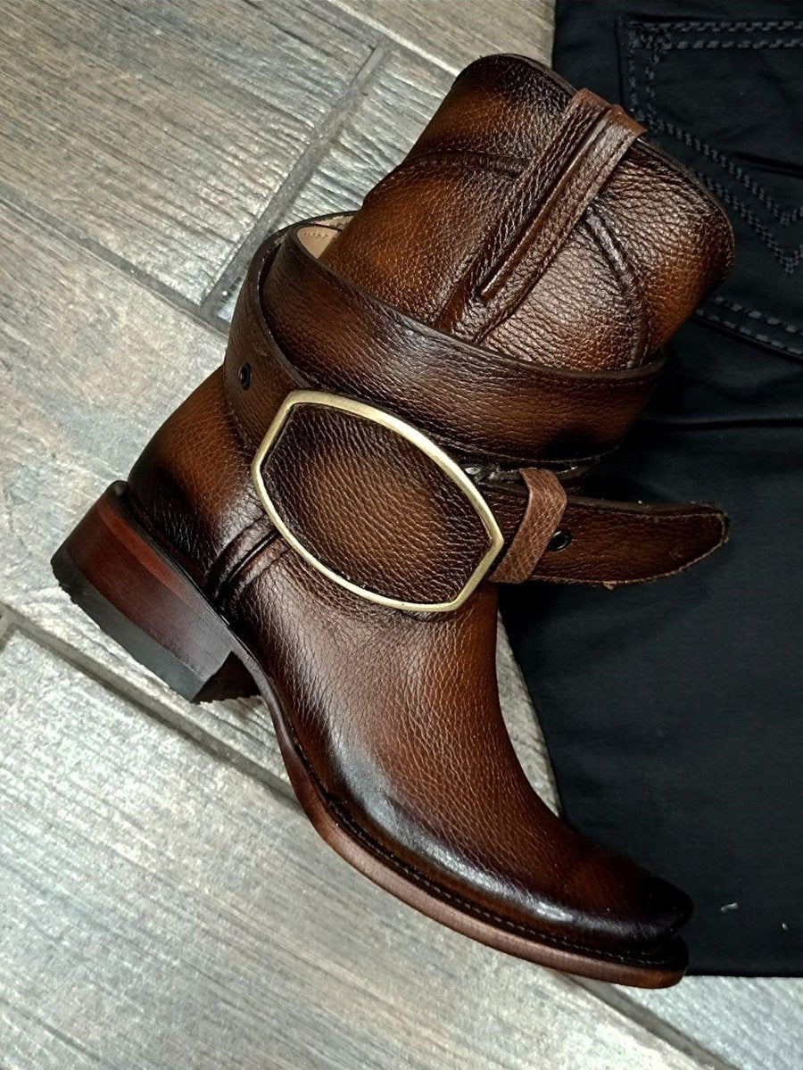 2024 Original Deerskin Cowboy Boots